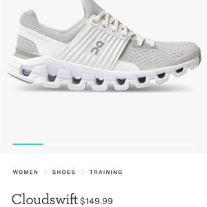 ON CLOUDSWIFT TRAINING SHOES